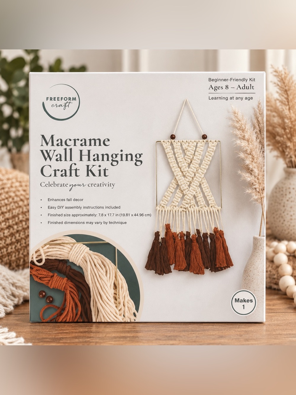 Macrame Wall Hanging Craft Kit